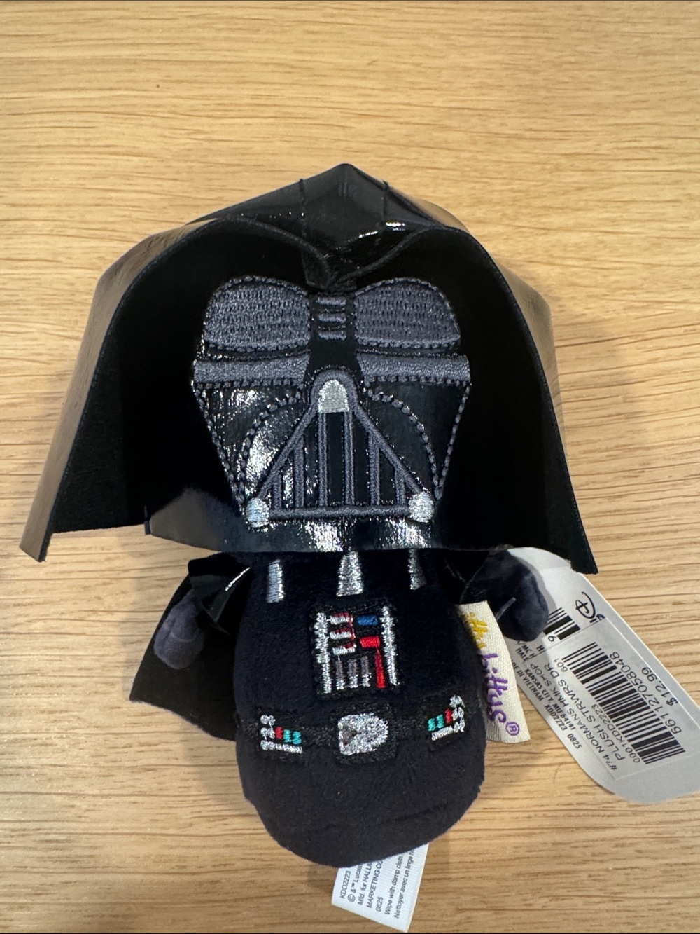 NWT Hallmark Black Darth Vader Plush Mini itty bittys